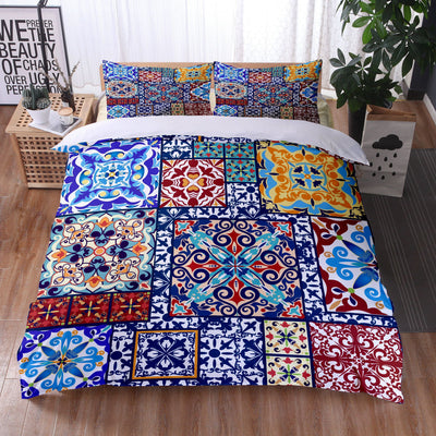 Juego de Sábanas Mandala con Funda de Almohada - Impresión Digital de 3 Piezas - Image 6