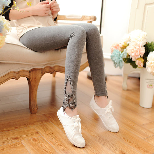 Leggins de Algodón con Encaje para Mujer Tallas XS a 7XL - Image 20