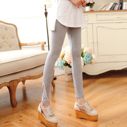 Leggins de Algodón con Encaje para Mujer Tallas XS a 7XL - Image 22