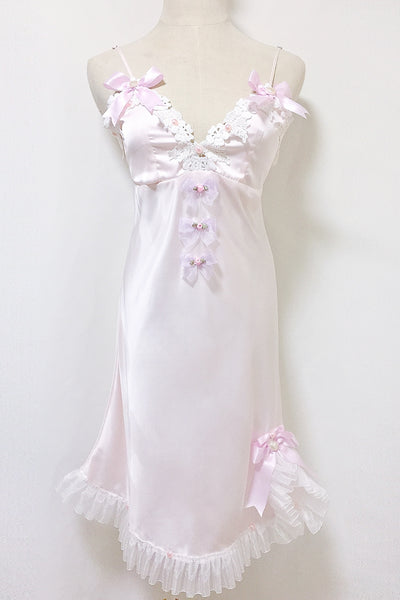 Vestido Niña Encaje con Moño - Diseño Delicado y Cómodo para Dormir - Image 12