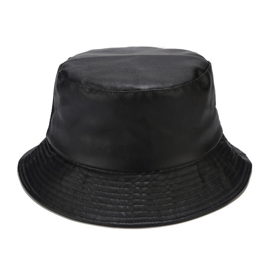 Sombrero Cuenca de Cuero PU para Mujer - Diseño Minimalista y Protección Solar - Image 10