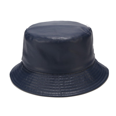 Sombrero Cuenca de Cuero PU para Mujer - Diseño Minimalista y Protección Solar - Image 16