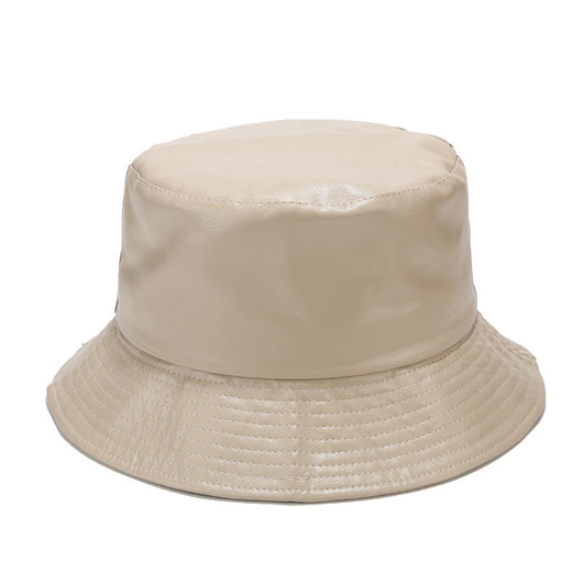 Sombrero Cuenca de Cuero PU para Mujer - Diseño Minimalista y Protección Solar - Image 17