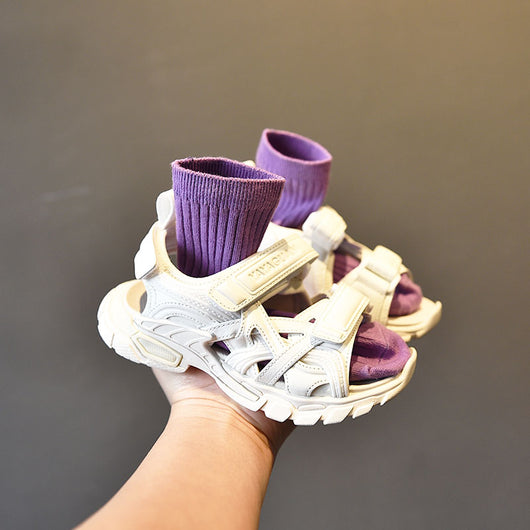 Sandalias Deportivas para Niñas - Zapatos de Playa con Suela Blanda y Flexible - Image 7