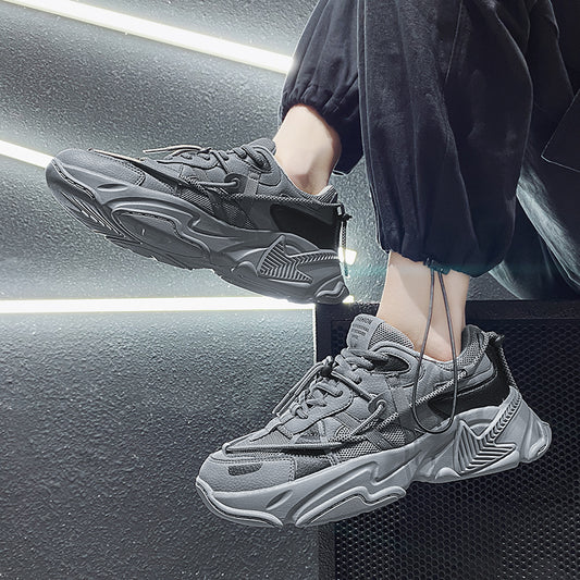 Tenis Chunky para Hombre de Malla Transpirable y Estilo Versátil