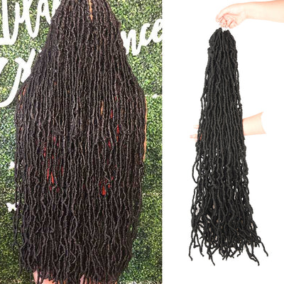 Cabello Crochet Trenzado Irregular Dirty Braid - Image 13