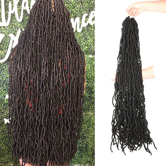 Cabello Crochet Trenzado Irregular Dirty Braid - Image 13