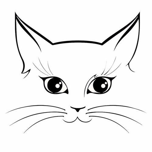 Vinilo Decorativo de Gato Removible para Pared