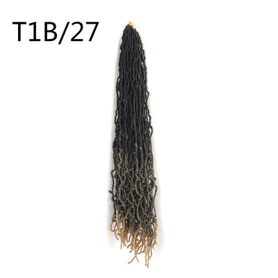 Cabello Crochet Trenzado Irregular Dirty Braid - Image 8