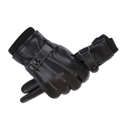 Guantes de Invierno para Hombre con Pantalla Táctil PU - Image 7