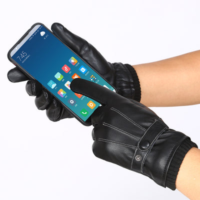 Guantes de Invierno para Hombre con Pantalla Táctil PU - Image 10