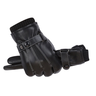 Guantes de Invierno para Hombre con Pantalla Táctil PU - Image 8