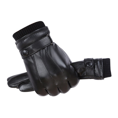 Guantes de Invierno para Hombre con Pantalla Táctil PU