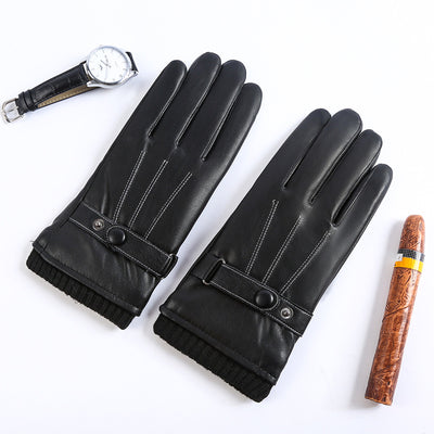 Guantes de Invierno para Hombre con Pantalla Táctil PU - Image 3