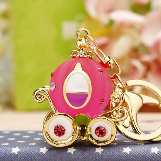 Llavero Decorativo de Ópalo Calabaza - Accesorio Coche Lindo y Moderno - Image 18