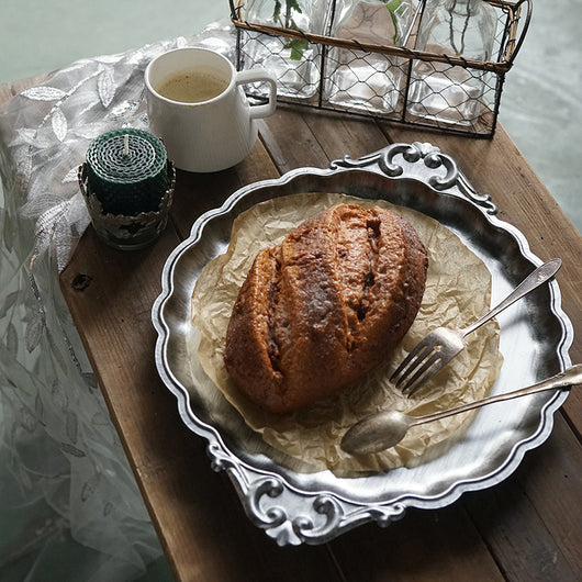 Plato Decorativo Gourmet para Fotografía Culinaria