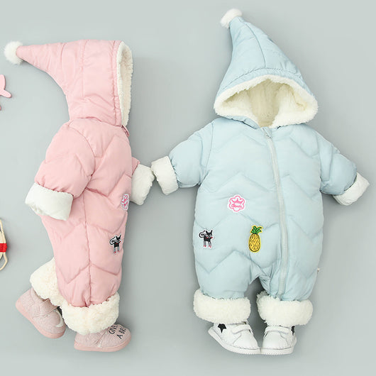 Abrigo Acolchado Grueso para Bebé - Ropa de Invierno Cálida y Protectora - Image 24