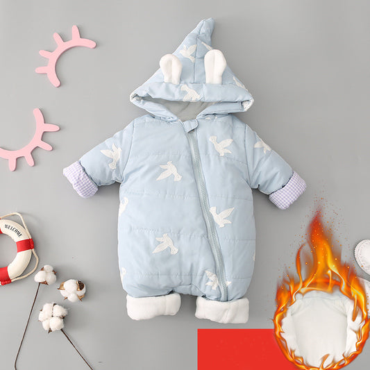 Abrigo Acolchado Grueso para Bebé - Ropa de Invierno Cálida y Protectora