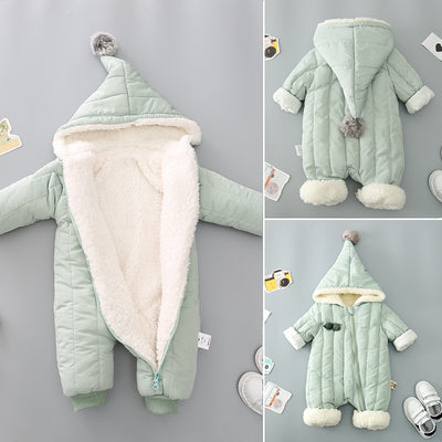 Abrigo Acolchado Grueso para Bebé - Ropa de Invierno Cálida y Protectora - Image 6