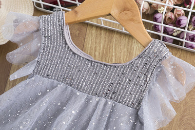 Vestido Princesa Niña Tul Neto Estilo Occidental - Image 10