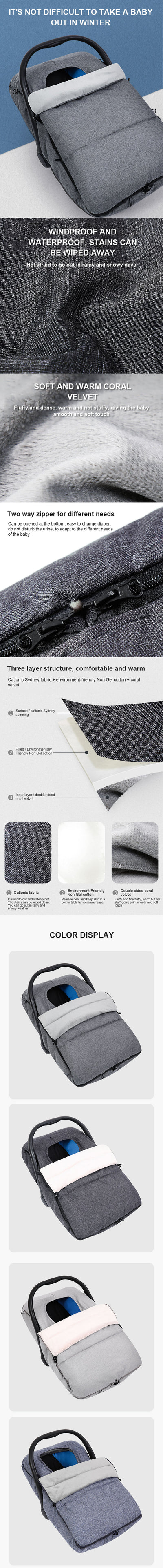 Toldo Protector para Sillas de Auto y Cochecitos - Image 8