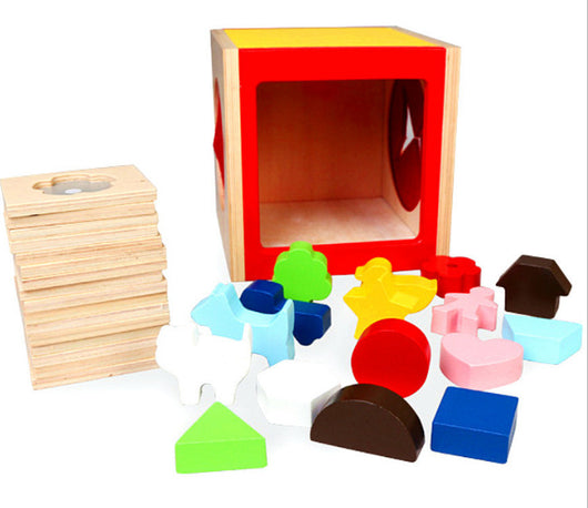 Caja de Entrenamiento Táctil - Puzzle Sensorial para Invidentes - Image 6