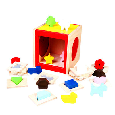 Caja de Entrenamiento Táctil - Puzzle Sensorial para Invidentes - Image 5