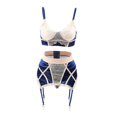 Conjunto de Lencería Sexy con Ligero y Halter - Image 2