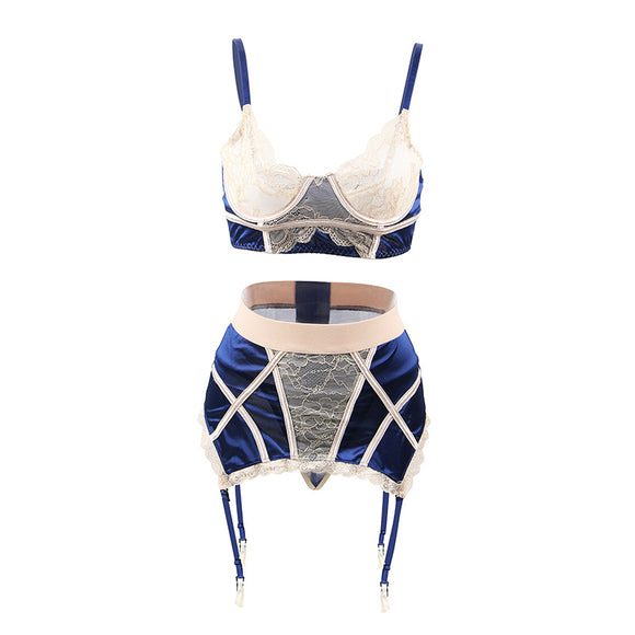 Conjunto de Lencería Sexy con Ligero y Halter