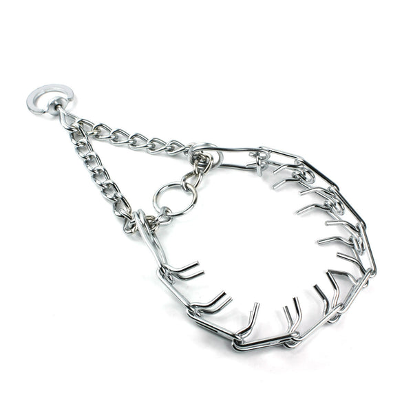 Collar de Entrenamiento Canino con Cadena de Estimulación y Púas