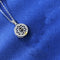 Love You To The Moon And Back Necklace Plateado F