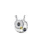 Love You To The Moon And Back Necklace Plateado C