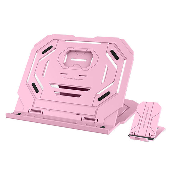Soporte Elevable para Laptop con Disipación de Calor y Diseño Plegable