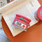 Apple Inalámbrico Bluetooth Headset Protectora Case Rojo AirPods1 2
