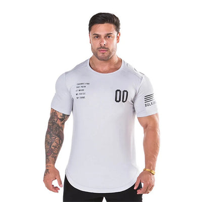 Playera Deportiva Ajustada de Manga Corta para Verano - Image 8