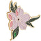 Broche Flor de Cerezo Esmaltado Elegante - Accesorio Minimalista de Estilo Nacional