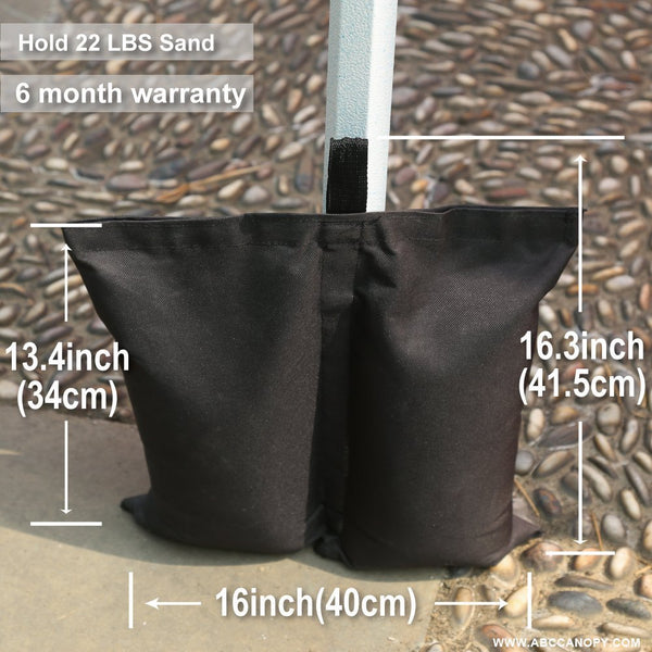 Sacos de Arena Fijos para Carpa - Anclaje Seguro