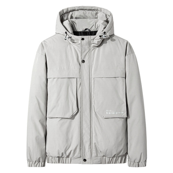 Sudadera Oversized con Cuello Alto y Bolsillos en Relieve - Talla Grande - Image 6
