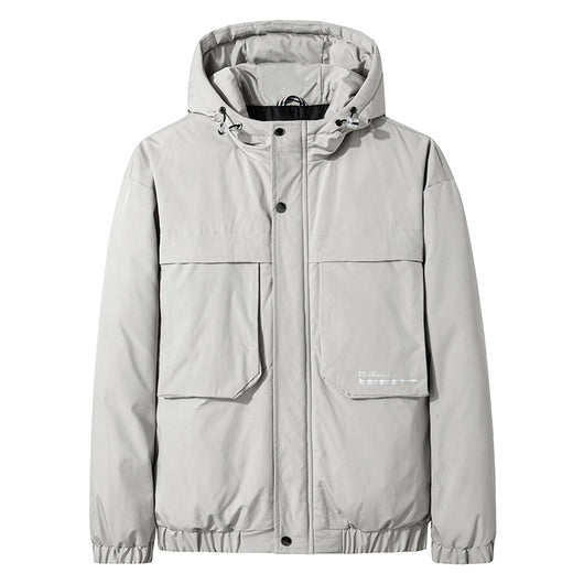 Sudadera Oversized con Cuello Alto y Bolsillos en Relieve - Talla Grande - Image 6