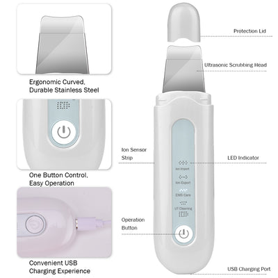 Limpiador Ultrasónico de Poros con Tecnología Peeling - Image 3