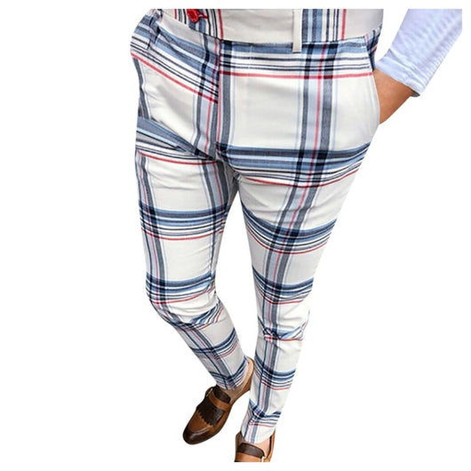 Pantalones Cuadros Hombre Streetwear Hip Hop - Image 5
