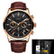 Reloj Deportivo Impermeable con Correa de Acero Inoxidable