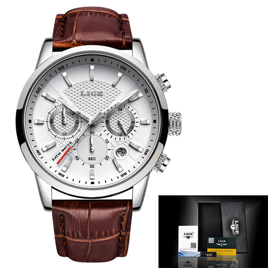 Reloj Deportivo Impermeable con Correa de Acero Inoxidable - Image 3