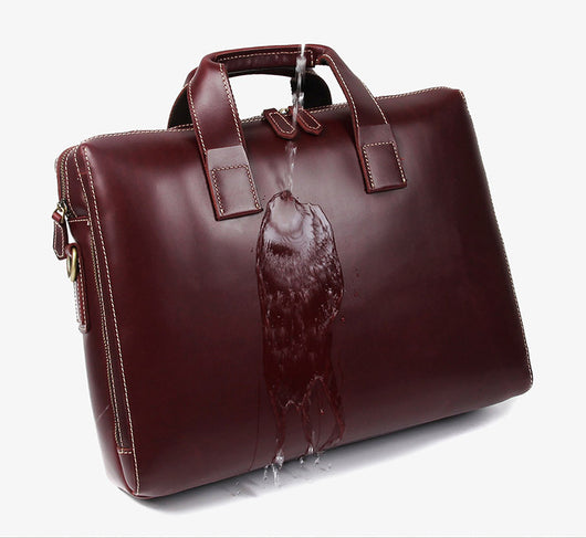 Maletín Ejecutivo de Cuero para Laptop 15 Pulgadas - Image 14