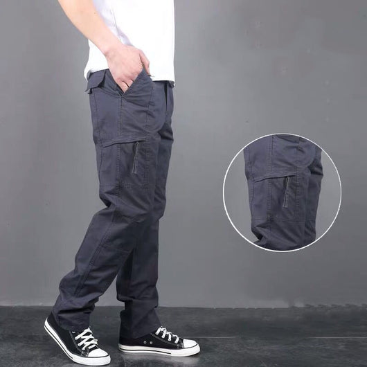 Pantalones Casuales Verano Hombre con Múltiples Bolsillos - Image 7