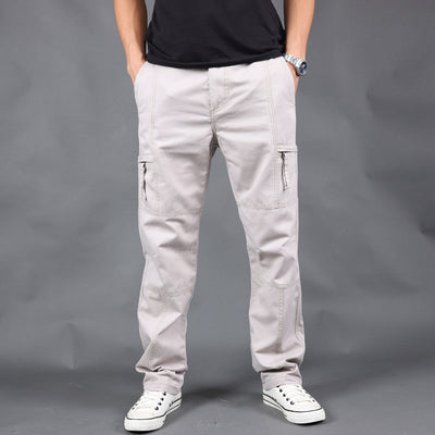 Pantalones Casuales Verano Hombre con Múltiples Bolsillos - Image 9