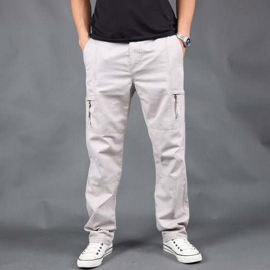 Pantalones Casuales Verano Hombre con Múltiples Bolsillos - Image 9