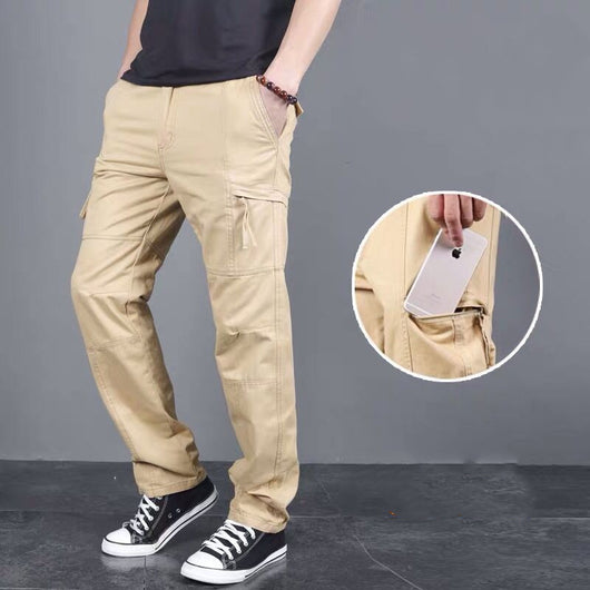 Pantalones Casuales Verano Hombre con Múltiples Bolsillos - Image 10