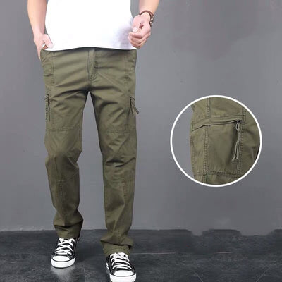 Pantalones Casuales Verano Hombre con Múltiples Bolsillos - Image 3
