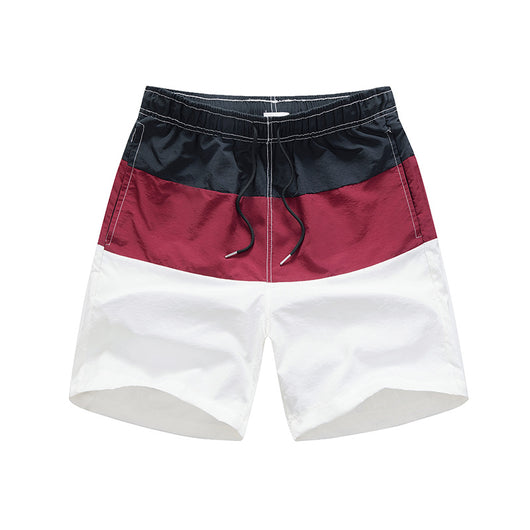 Pantalones Cortos de Playa Clash Color para Hombre - Secado Rápido y Ajuste Holgado - Image 2